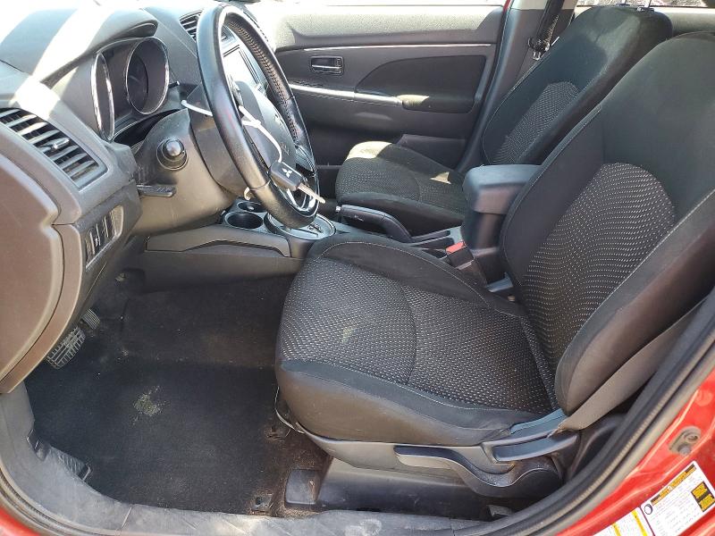 2016 Mitsubishi VIN JA4AP3AU8GZ053158 COPART salvage auction — FRONT END, Ca - Salvage Certificate, sold $1,250 on 2026-07-06 (photo 7)