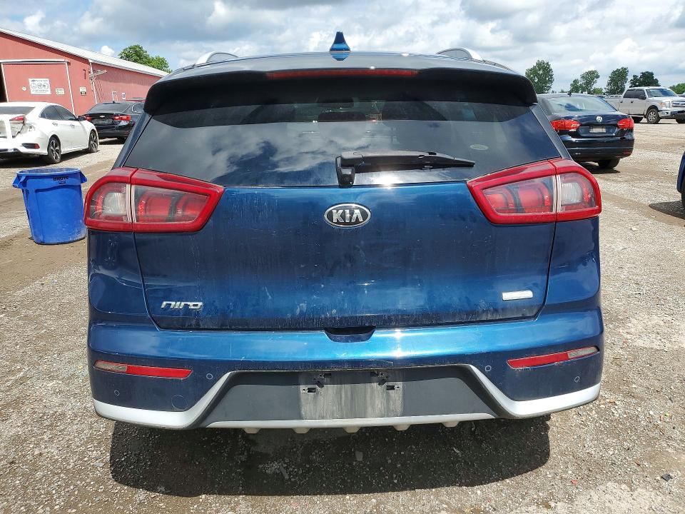2018 Kia Niro VIN KNDCC3LC3J5213007 COPART salvage auction — FRONT END, On - Permit Salvage, sold $750 on 2026-07-14 (photo 6)