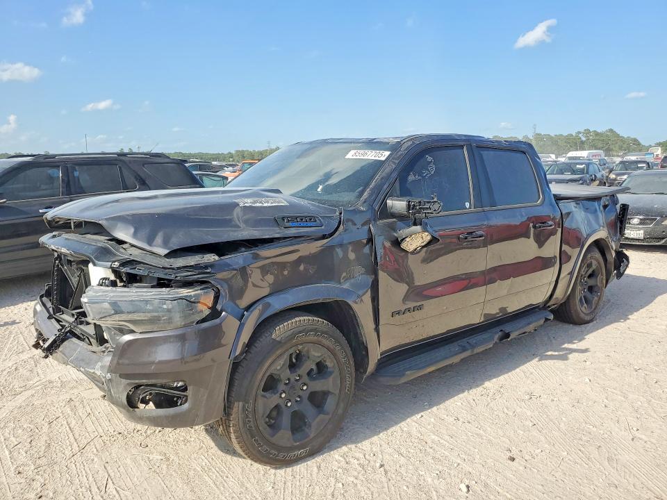 2026 Ram 1500 VIN 1C6SRFFT5TN233244 COPART salvage auction — ROLLOVER, La - Cert Of Title-Salvage, sold $8,500 on 2026-07-10 (photo 1)