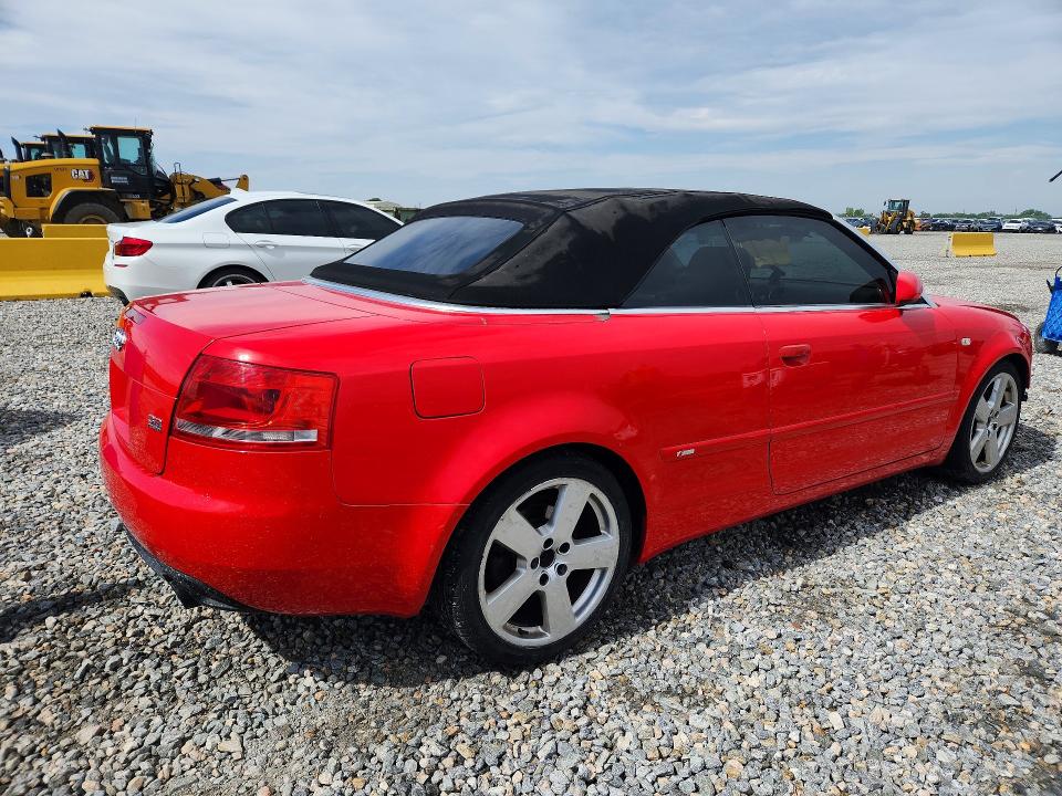 2007 Audi A4 VIN WAUEH48H47K014222 COPART salvage auction — FRONT END, Co - Public - Salvage Title, sold $325 on 2026-07-02 (photo 3)