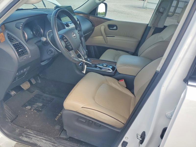 2023 Nissan Armada VIN JN8AY2BD0P9690187 COPART salvage auction — FRONT END, Tn - Salvage Certificate, sold $20,500 on 2026-07-28 (photo 7)