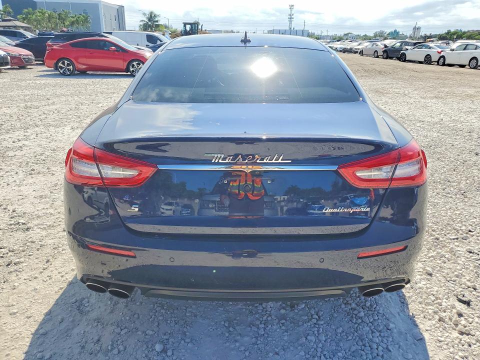 2017 Maserati Quattroporte VIN ZAM56RPA2H1199156 COPART salvage auction — FRONT END, Fl - Cert Of Title Slvg Rebuildable, sold $1,150 on 2026-07-28 (photo 6)