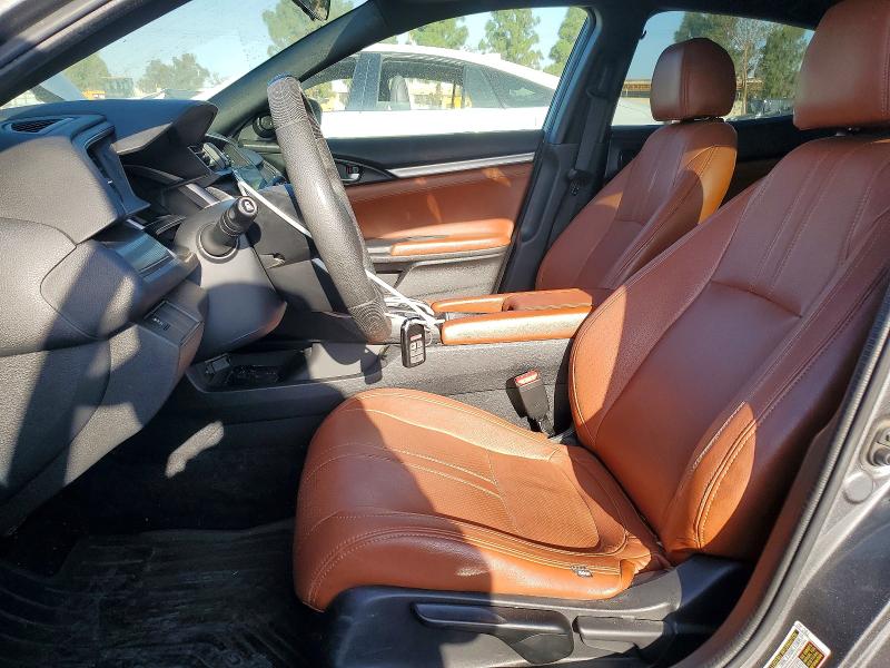 2018 Honda Civic VIN SHHFK7H57JU410082 COPART salvage auction — FRONT END, Ca - Salvage Certificate, sold $200 on 2026-07-21 (photo 7)