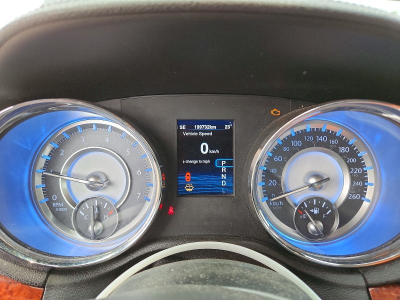 2014 Chrysler 300 VIN 2C3CCAAGXEH208044 COPART salvage auction — FRAME DAMAGE, Ab - Bos - Salvage, sold $650 on 2026-07-21 (photo 9)