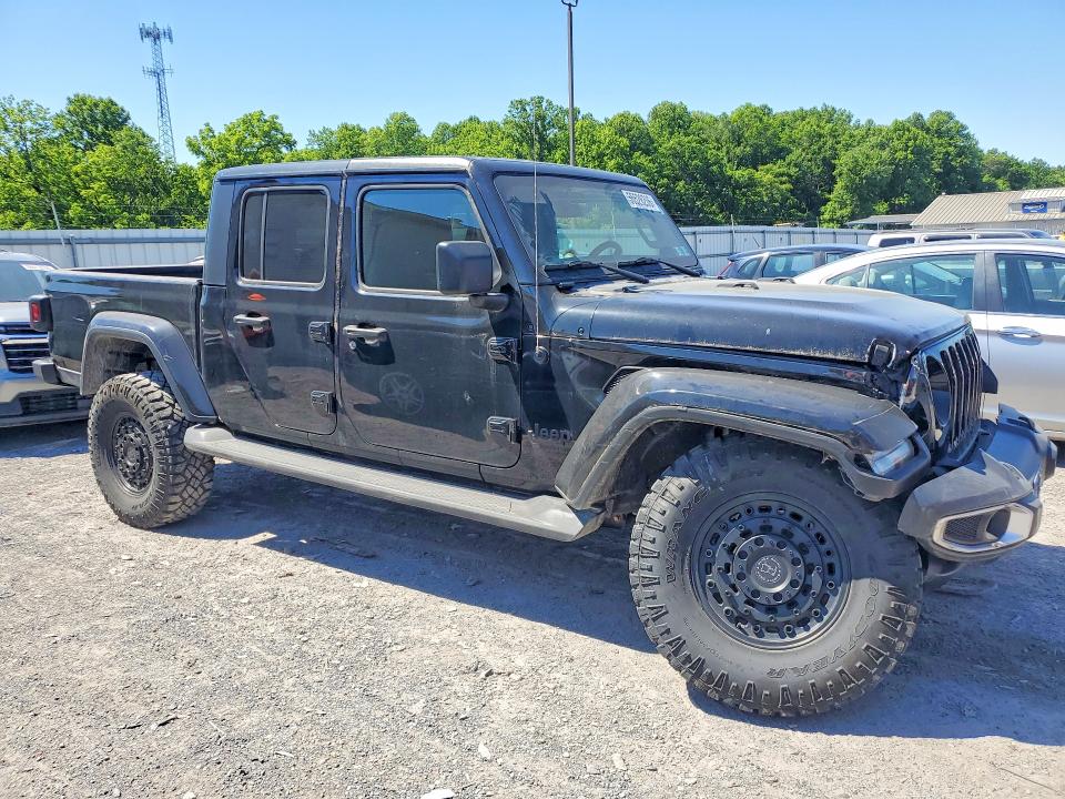 2021 Jeep Gladiator VIN 1C6HJTAGXML617835 COPART salvage auction — FRONT END, Pa - Certificate Of Salvage, sold $12,300 on 2026-07-02 (photo 4)