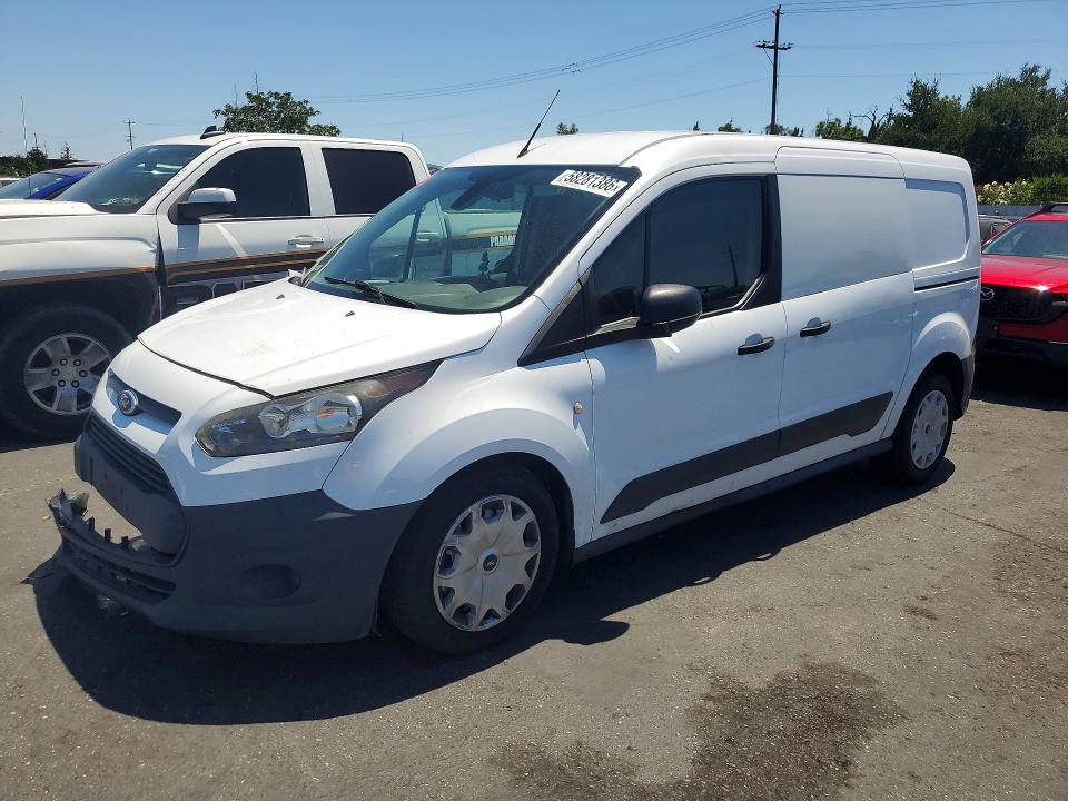 2015 Ford Transit connect VIN NM0LS7E71F1226103 COPART salvage auction — FRONT END, Ca - Salvage Certificate, sold $975 on 2026-07-15 (photo 1)