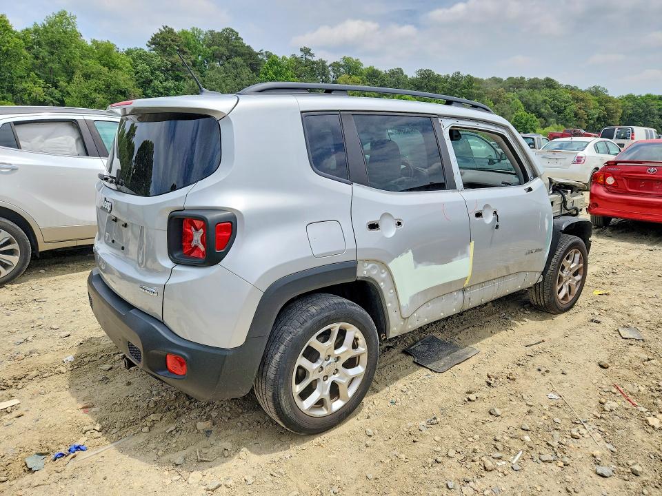 2016 Jeep Renegade VIN ZACCJBBT5GPD11747 COPART salvage auction — FRONT END, Md - Cert Of Salvage > 75% Damage, sold $750 on 2026-07-14 (photo 3)
