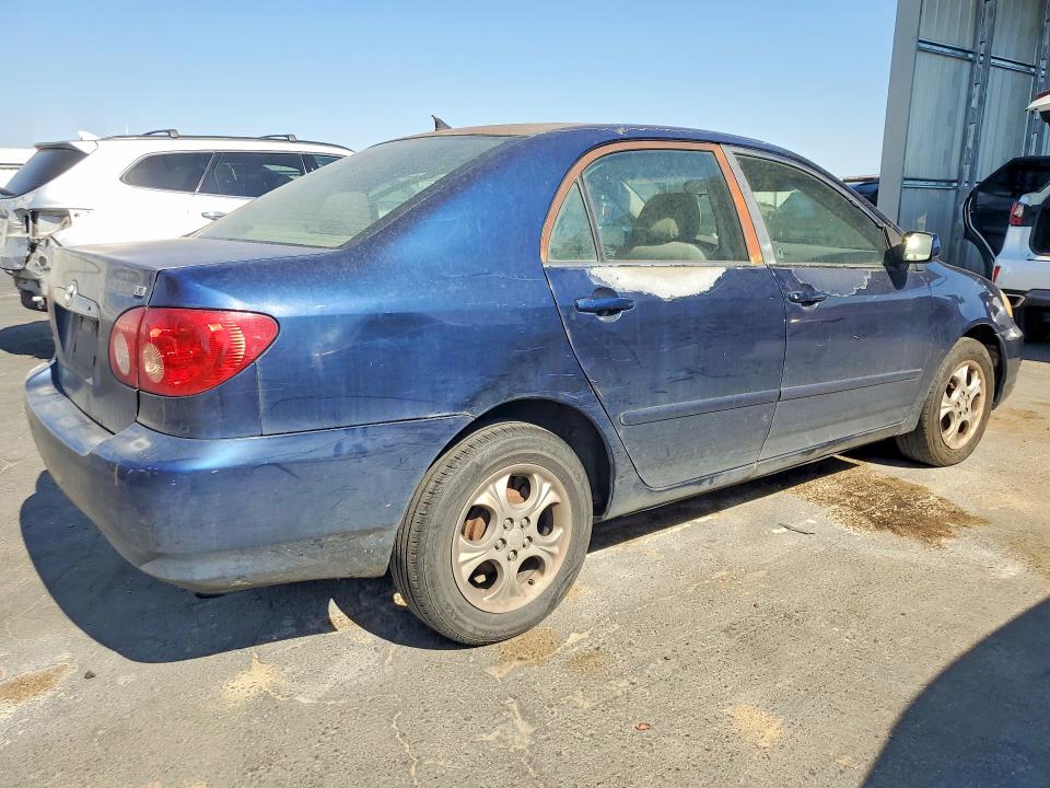 2005 Toyota Corolla VIN 1NXBR32E25Z386313 COPART salvage auction — MECHANICAL, Ca - Dis/Dlr/Exp App For Dup Clean, sold $900 on 2026-07-30 (photo 3)