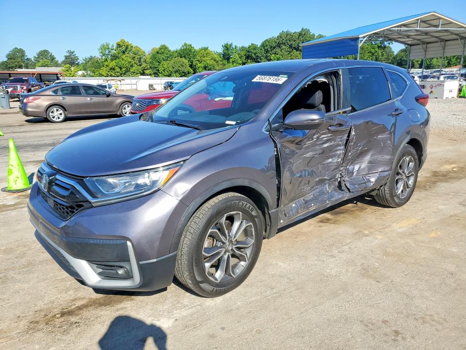 2022 Honda Cr-v VIN 7FARW1H53NE008666 COPART salvage auction — SIDE, Ms - Cert Of Title-Salvaged, sold $8,700 on 2026-07-10 (photo 1)