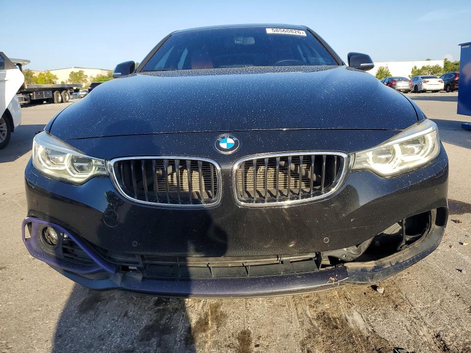 2016 BMW 4er VIN WBA4C9C59GG141572 COPART salvage auction — FRONT END, Fl - Cert Of Title Slvg Rebuildable, sold $6,000 on 2026-08-11 (photo 5)