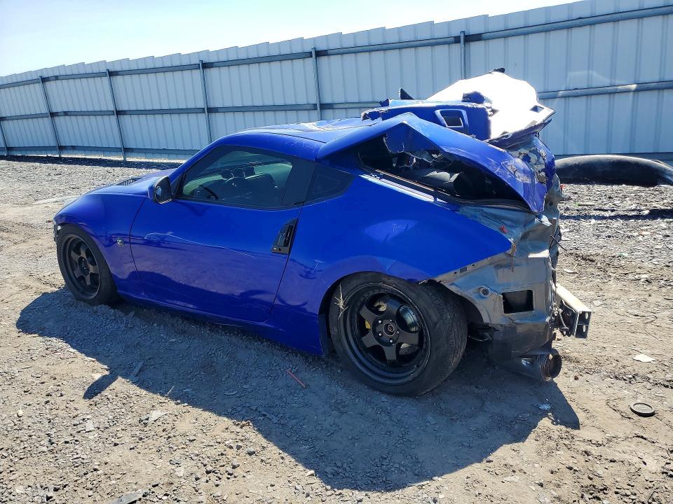2012 Nissan 370z VIN JN1AZ4EH5CM563707 COPART salvage auction — REAR END, Va - Cert Of Title - Salvage, sold $1,400 on 2026-07-22 (photo 2)