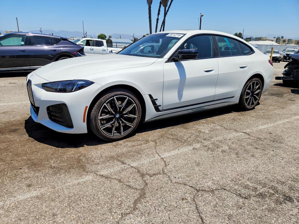 2025 BMW I4 VIN WBY23HD05SFV71362 — COPART salvage auction photo