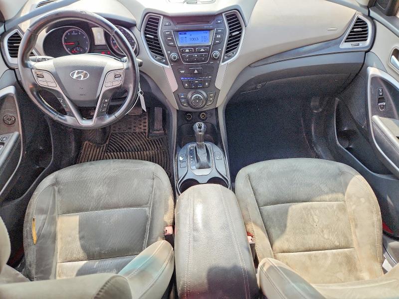 2013 Hyundai VIN 5XYZU3LB2DG037786 COPART salvage auction — FRONT END, Tx - Salvage Vehicle Title, sold $1,550 on 2026-07-30 (photo 8)