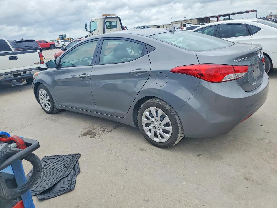 2013 Hyundai Elantra VIN 5NPDH4AE2DH205534 COPART salvage auction — FRONT END, Tx - Salvage Vehicle Title, sold $1,050 on 2026-07-02 (photo 2)