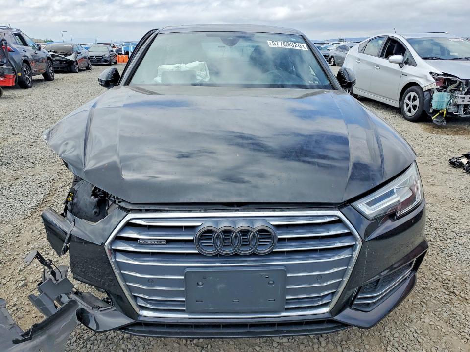 2018 Audi VIN WAUENAF4XJA063526 COPART salvage auction — FRONT END, Ca - Salvage Certificate, sold $3,550 on 2026-07-24 (photo 5)