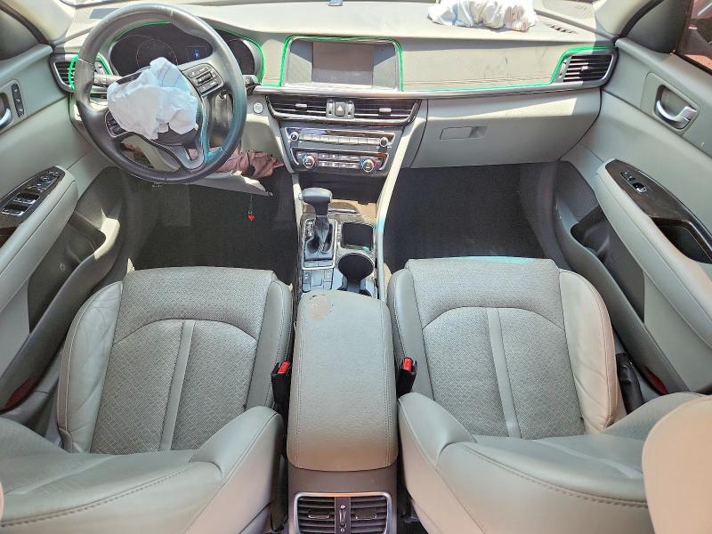 2018 Kia Optima VIN 5XXGU4L31JG204368 COPART salvage auction — FRONT END, TX - SALVAGE VEHICLE TITLE (P), sold $150 on 2026-07-23 (photo 8)