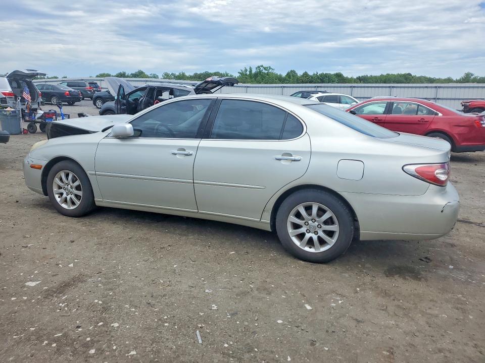 2004 Lexus Es 330 VIN JTHBA30G245041855 COPART salvage auction — FRONT END, VA - CERT OF TITLE - SALVAGE, sold $450 on 2026-07-15 (photo 2)