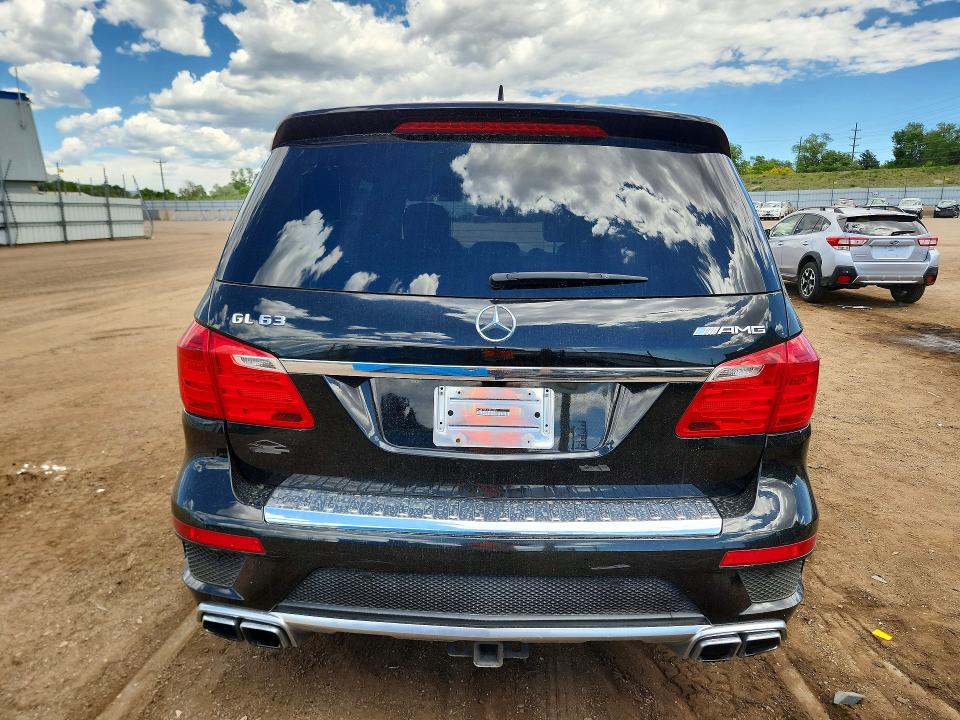 2015 Mercedes-benz Gl-klasse amg VIN 4JGDF7EE1FA541957 COPART salvage auction — MINOR DENT/SCRATCHES, Co - Certificate Of Title (P), sold $11,400 on 2026-07-16 (photo 6)