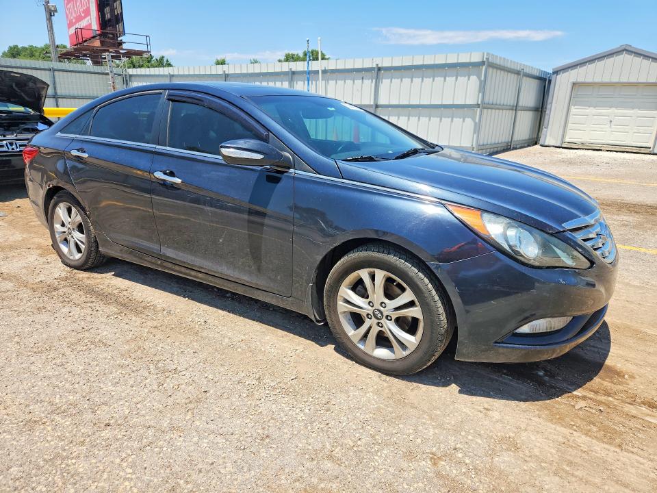2011 Hyundai Sonata VIN 5NPEC4AC1BH163341 COPART salvage auction — SIDE, KS - CERT OF TITLE-SALVAGE, sold $725 on 2026-07-08 (photo 4)