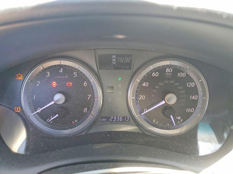 2012 Lexus VIN JTHBK1EGXC2500611 COPART salvage auction — MECHANICAL, Sc - Cert Of Title-Salvage, sold $800 on 2026-07-24 (photo 9)