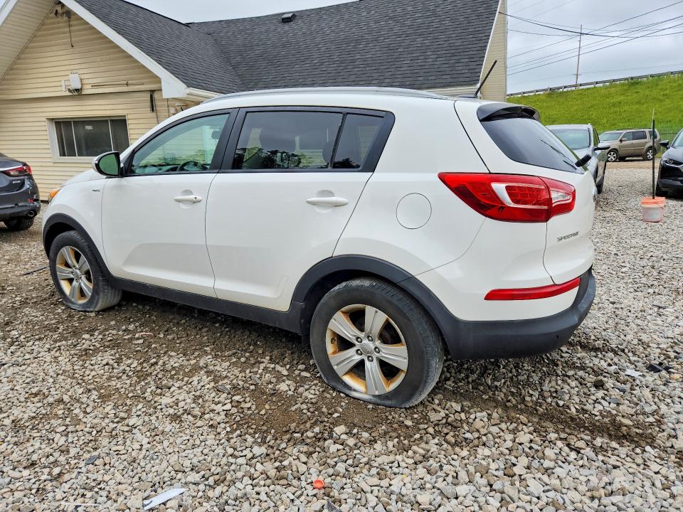 2013 Kia Sportage VIN KNDPBCA22D7458517 COPART salvage auction — MECHANICAL, Oh - Cert Of Title-Salvage, sold $1,100 on 2026-07-29 (photo 2)