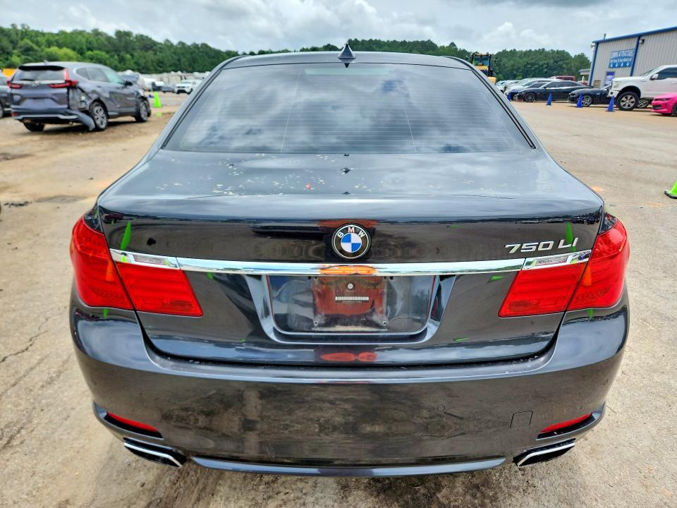 2009 BMW 7er VIN WBAKB835X9CY60814 COPART salvage auction — FRONT END, Ms - Cert Of Title-Salvaged, sold $1,000 on 2026-07-10 (photo 6)