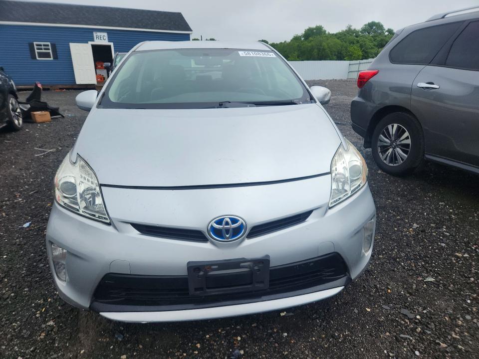 2012 Toyota Prius VIN JTDKN3DU5C5506875 COPART salvage auction — BURN, MA - CERT OF TITLE-RECONSTRCTD COLL, sold $1,150 on 2026-07-08 (photo 5)