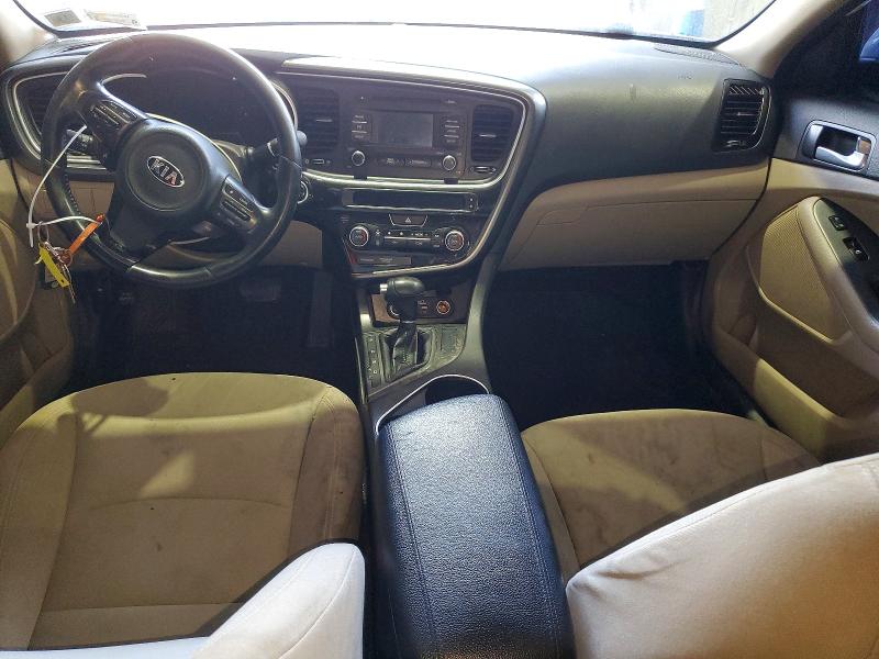 2015 Kia Optima hybrid VIN KNAGM4AD7F5086119 COPART salvage auction — MECHANICAL, NY - AFFIRMATION OF REPOSSESSION, sold $250 on 2026-07-07 (photo 8)