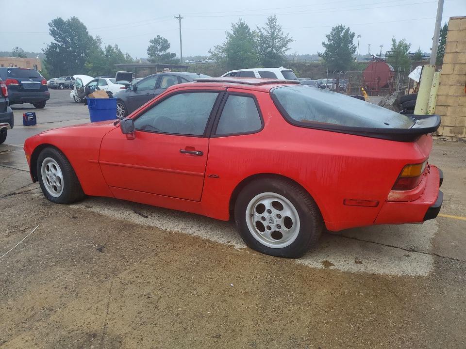 1988 Porsche 944 VIN WP0AB0947JN473693 COPART salvage auction — ROOF, SC - BILL OF SALE, sold $350 on 2026-08-07 (photo 2)