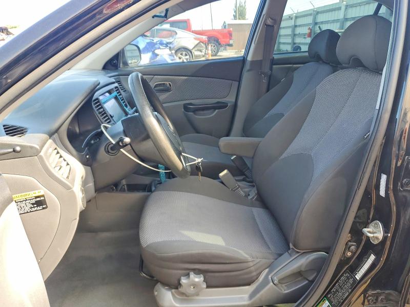 2010 Kia Rio VIN KNADH4A38A6635781 COPART salvage auction — SIDE, Fl - Cert Of Title Slvg Rebuildable, sold $425 on 2026-07-11 (photo 7)