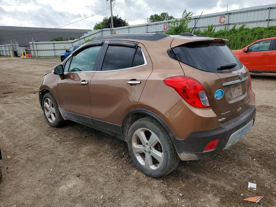 2016 Buick Encore VIN KL4CJASB6GB643881 COPART salvage auction — FRONT END, Mi - Certificate Of Title, sold $200 on 2026-07-29 (photo 2)