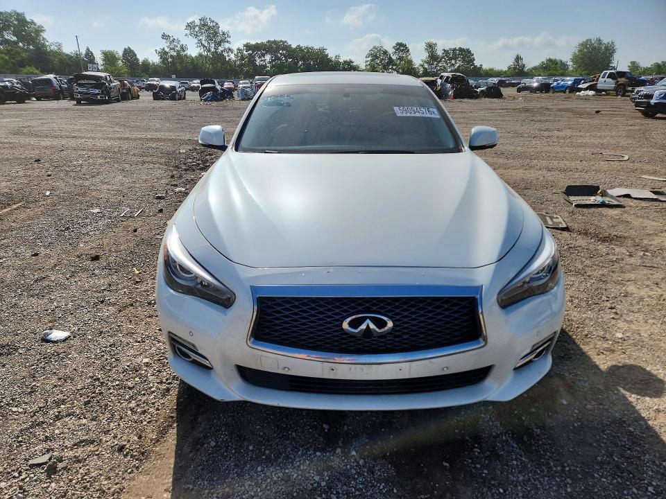2017 Infiniti Q50 VIN JN1EV7ARXHM835673 COPART salvage auction — REAR END, Il - Salvage Certificate, sold $2,900 on 2026-07-28 (photo 5)