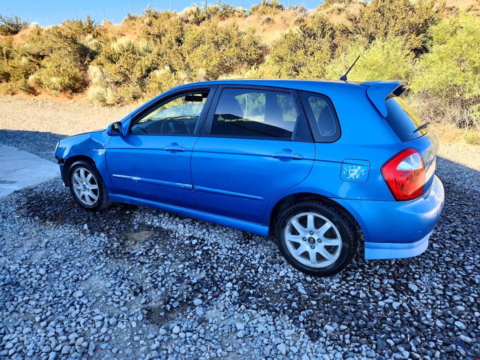2005 Kia Spectra VIN KNAFE161555118313 COPART salvage auction — FRONT END, Nv - Salvage Title, sold $90 on 2026-07-02 (photo 2)