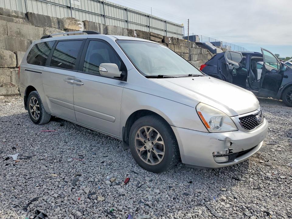 2014 Kia SEDONA VIN KNDMG4C71E6561499 COPART salvage auction — FRONT END, Ky - Cert Of Title-Salvage, sold $1,000 on 2026-07-24 (photo 4)