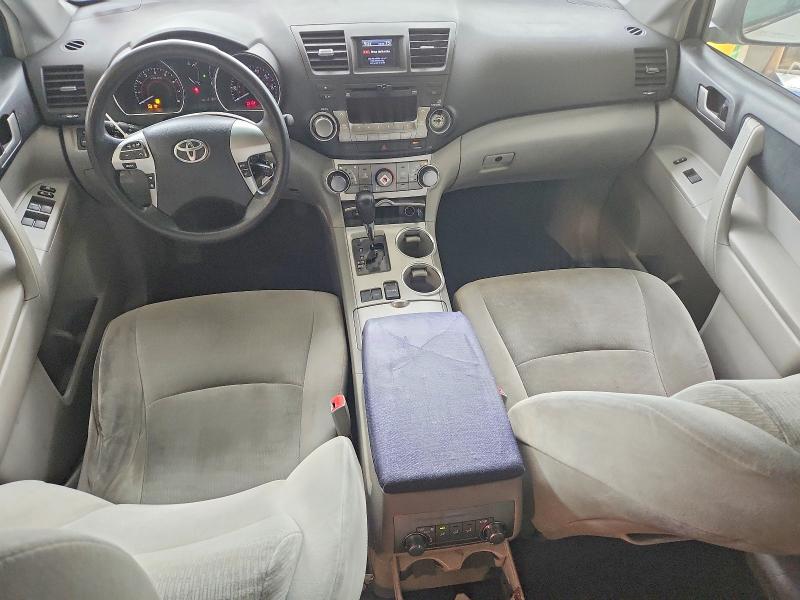 2012 Toyota Highlander VIN 5TDZA3EH9CS026179 COPART salvage auction — REAR END, Ne - Cert Of Title-Salvage, sold $225 on 2026-07-28 (photo 8)