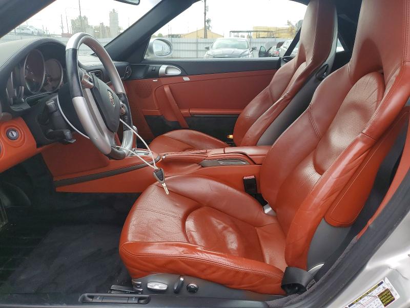 2007 Porsche 911 VIN WP0CA29937S765922 COPART salvage auction — FRONT END, Ca - Salvage Certificate, sold $13,200 on 2026-07-15 (photo 7)