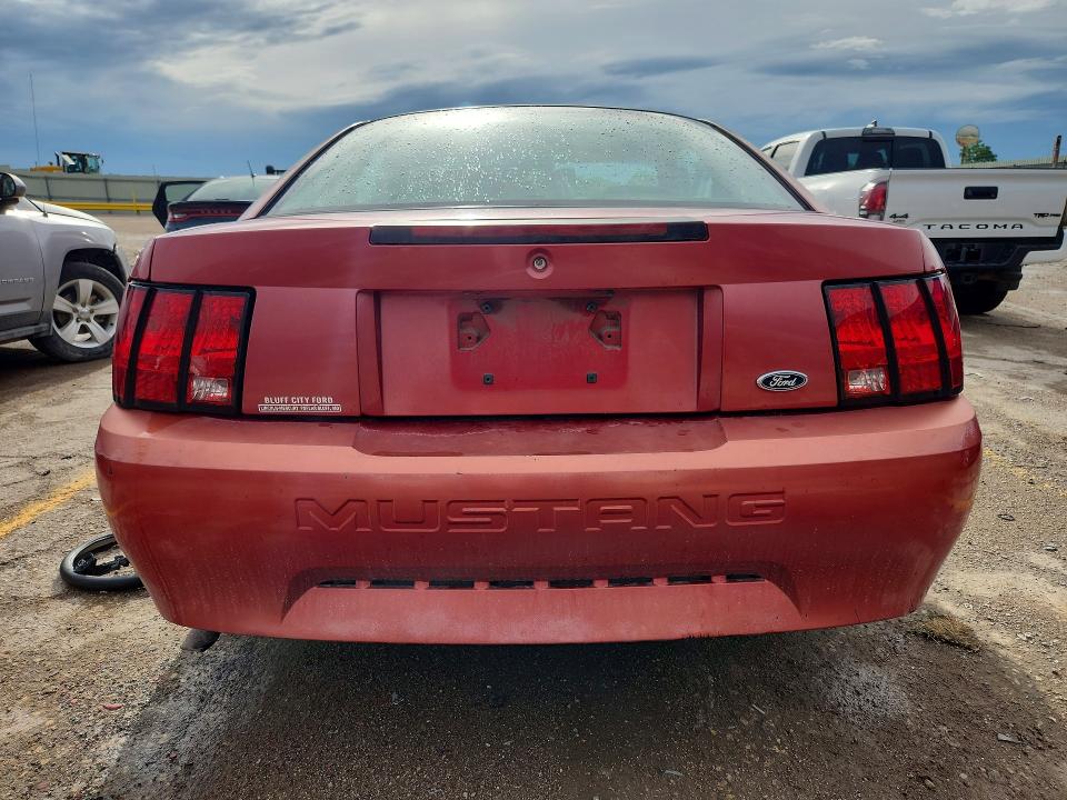 2000 Ford Mustang VIN 1FAFP4045YF103087 COPART salvage auction — REAR END, Ks - Cert Of Title-Salvage, sold $375 on 2026-07-08 (photo 6)
