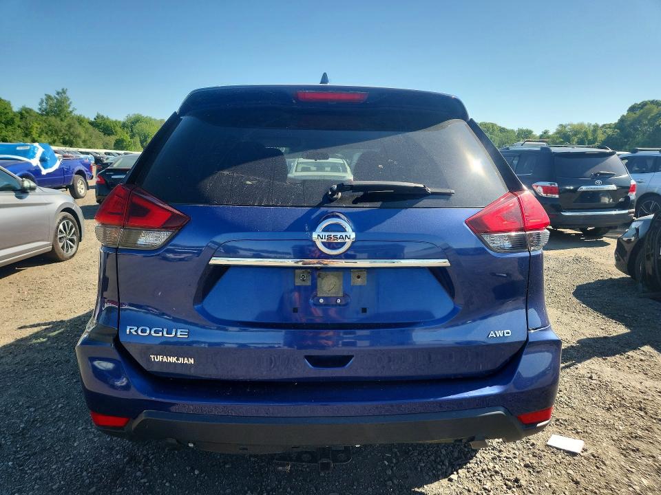 2017 Nissan Rogue VIN JN8AT2MV3HW005283 COPART salvage auction — FRONT END, MA - CERT OF TITLE-SALVAGE, sold $1,200 on 2026-07-29 (photo 6)