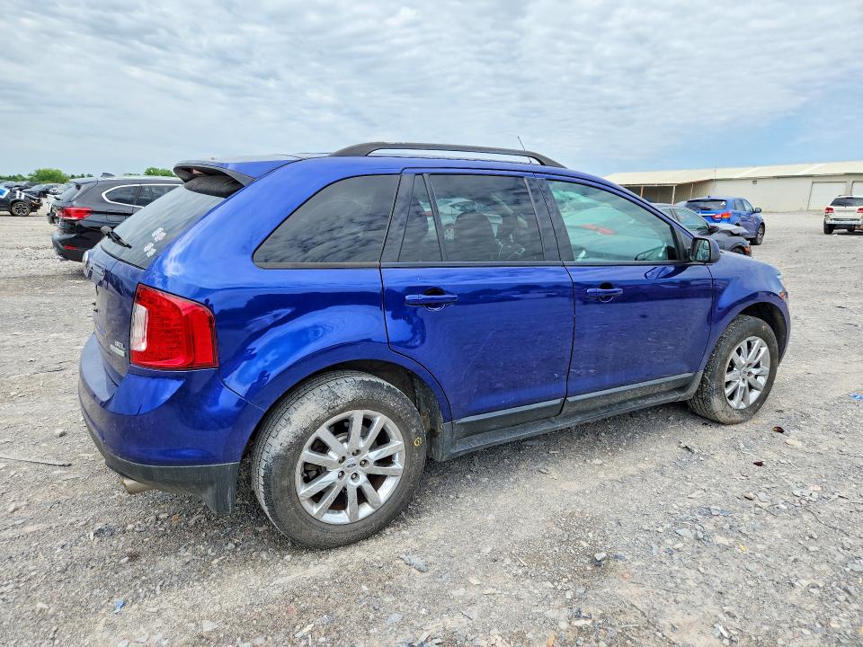 2014 Ford Edge VIN 2FMDK3J92EBA22707 COPART salvage auction — UNDERCARRIAGE, Tn - Salvage Certificate, sold $650 on 2026-07-02 (photo 3)