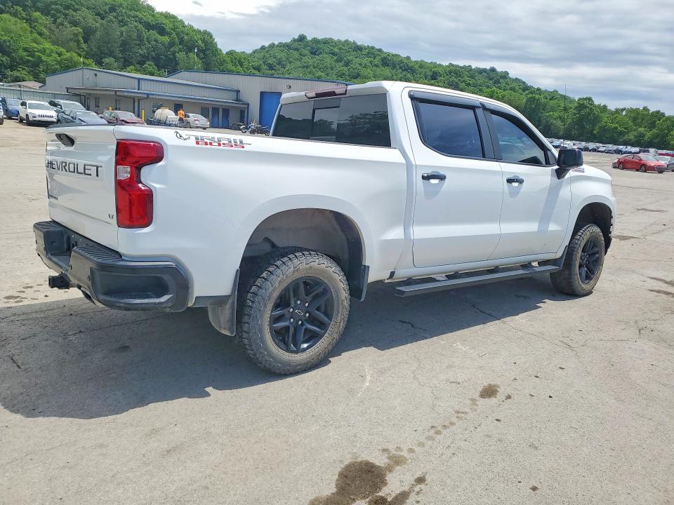 2021 Chevrolet Silverado VIN 1GCPYFEL7MZ286976 COPART salvage auction — FRONT END, Pa - Certificate Of Salvage, sold $16,200 on 2026-07-02 (photo 3)