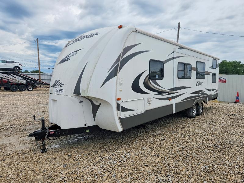2012 Keys Cougar VIN 4YDT28R21CV503566 COPART salvage auction — HAIL, MO - SALVAGE CERTIFICATE OF TITLE, sold $2,400 on 2026-07-30 (photo 2)