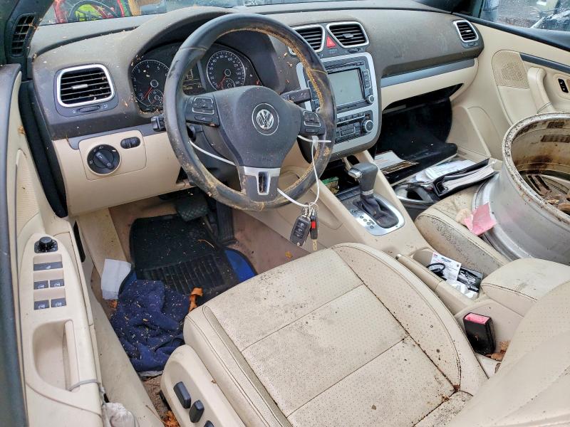 2011 Volkswagen Eos VIN WVWBA7AH1BV001201 COPART salvage auction — ROOF, Ct - Cert Of Title-Salvage, sold $475 on 2026-07-02 (photo 8)