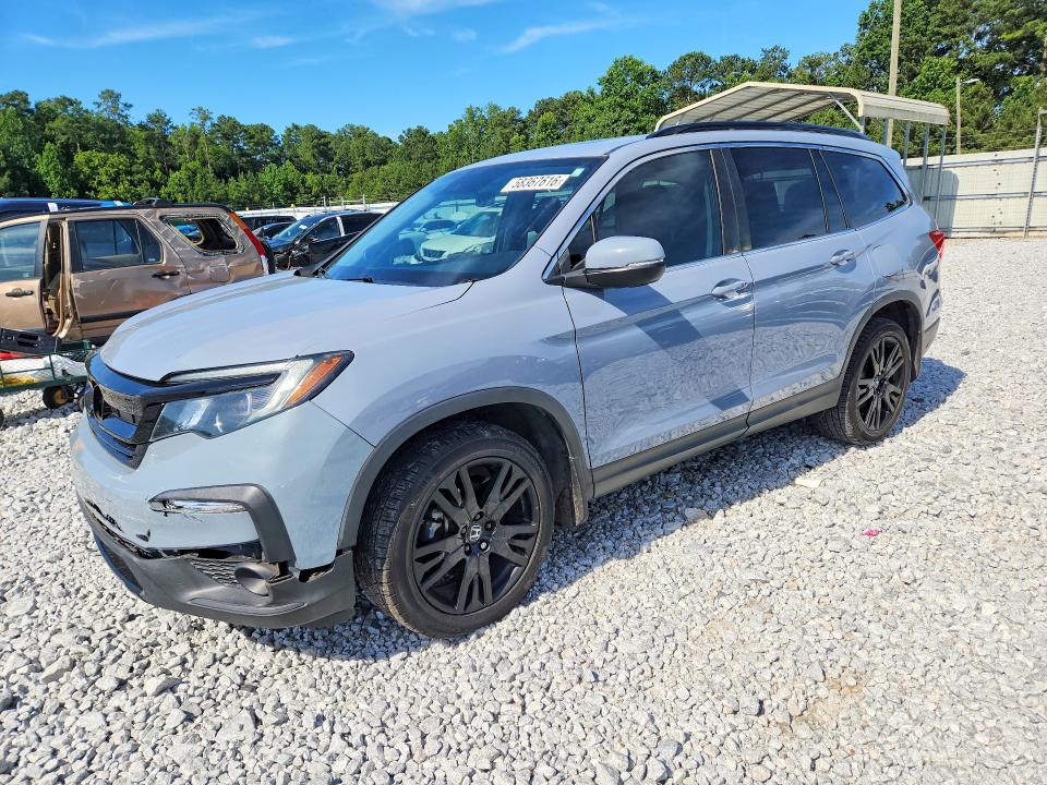 2022 Honda Pilot VIN 5FNYF5H27NB015950 — COPART salvage auction photo