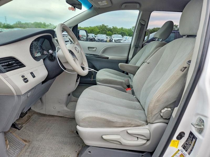 2012 Toyota VIN 5TDZK3DC9CS259126 COPART salvage auction — REAR END, IL - SALVAGE CERTIFICATE, sold $3,250 on 2026-07-29 (photo 7)