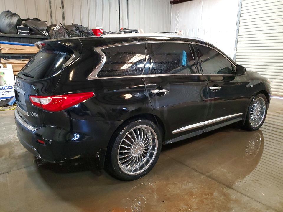 2014 Infiniti Qx60 VIN 5N1AL0MNXEC514604 COPART salvage auction — MINOR DENT/SCRATCHES, Va - Certificate Of Title, sold $150 on 2026-07-09 (photo 3)