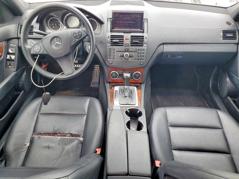2010 Mercedes-benz C class VIN WDDGF5EB9AR126252 COPART salvage auction — SIDE, OK - CERT OF TITLE-SALVAGE, sold $1,150 on 2026-07-15 (photo 8)