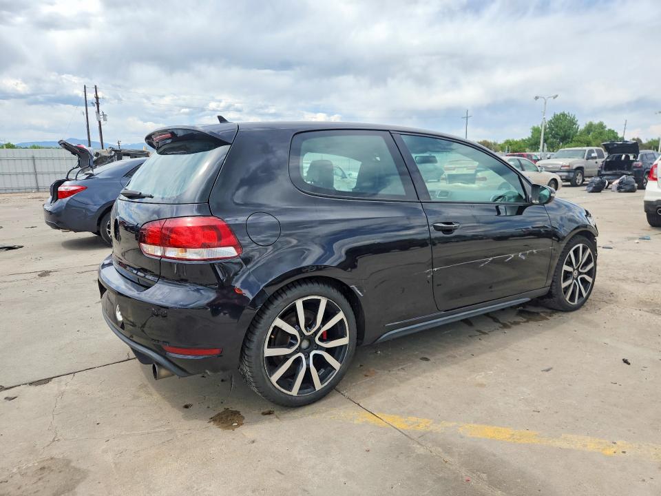 2013 Volkswagen Gti VIN WVWED7AJ7DW096934 COPART salvage auction — FRONT END, Va - Certificate Of Title, sold $2,150 on 2026-08-12 (photo 3)