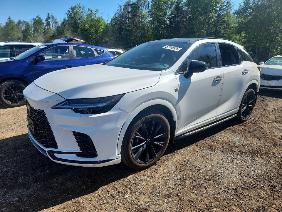 2023 Lexus Rx 500h VIN 2T2BCMEA5PC007594 COPART salvage auction — VANDALISM, On - Permit No Brand - Unfit, sold $28,000 on 2026-07-30 (photo 1)