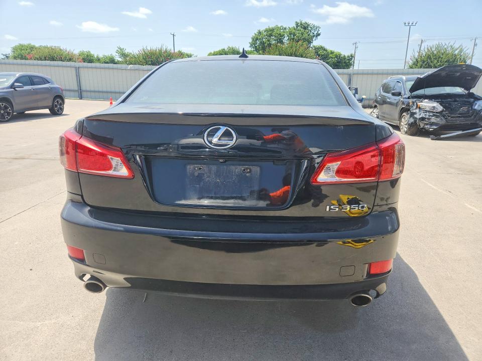 2011 Lexus Is VIN JTHBE5C29B5026704 COPART salvage auction — REAR END, Tx - Certificate Of Title (P), sold $225 on 2026-07-27 (photo 6)