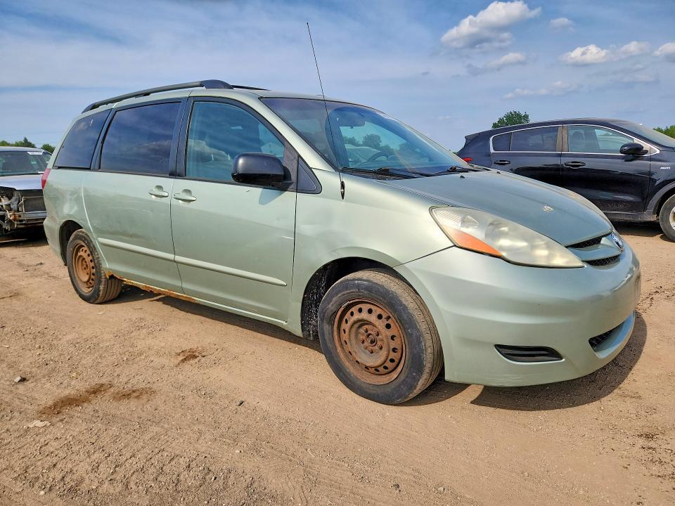 2006 Toyota Sienna VIN 5TDZA23C46S451248 COPART salvage auction — REAR END, Oh - Certificate Of Title, sold $700 on 2026-07-13 (photo 4)